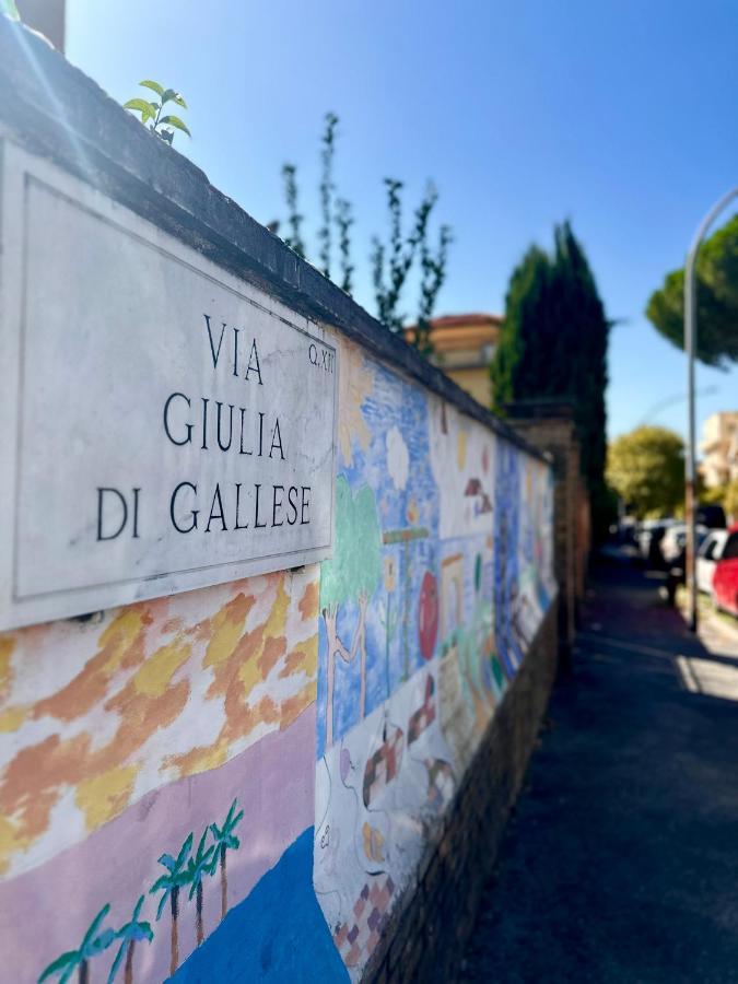 Trastevere Gianicolense Casa Con Giardino Rome Luaran gambar