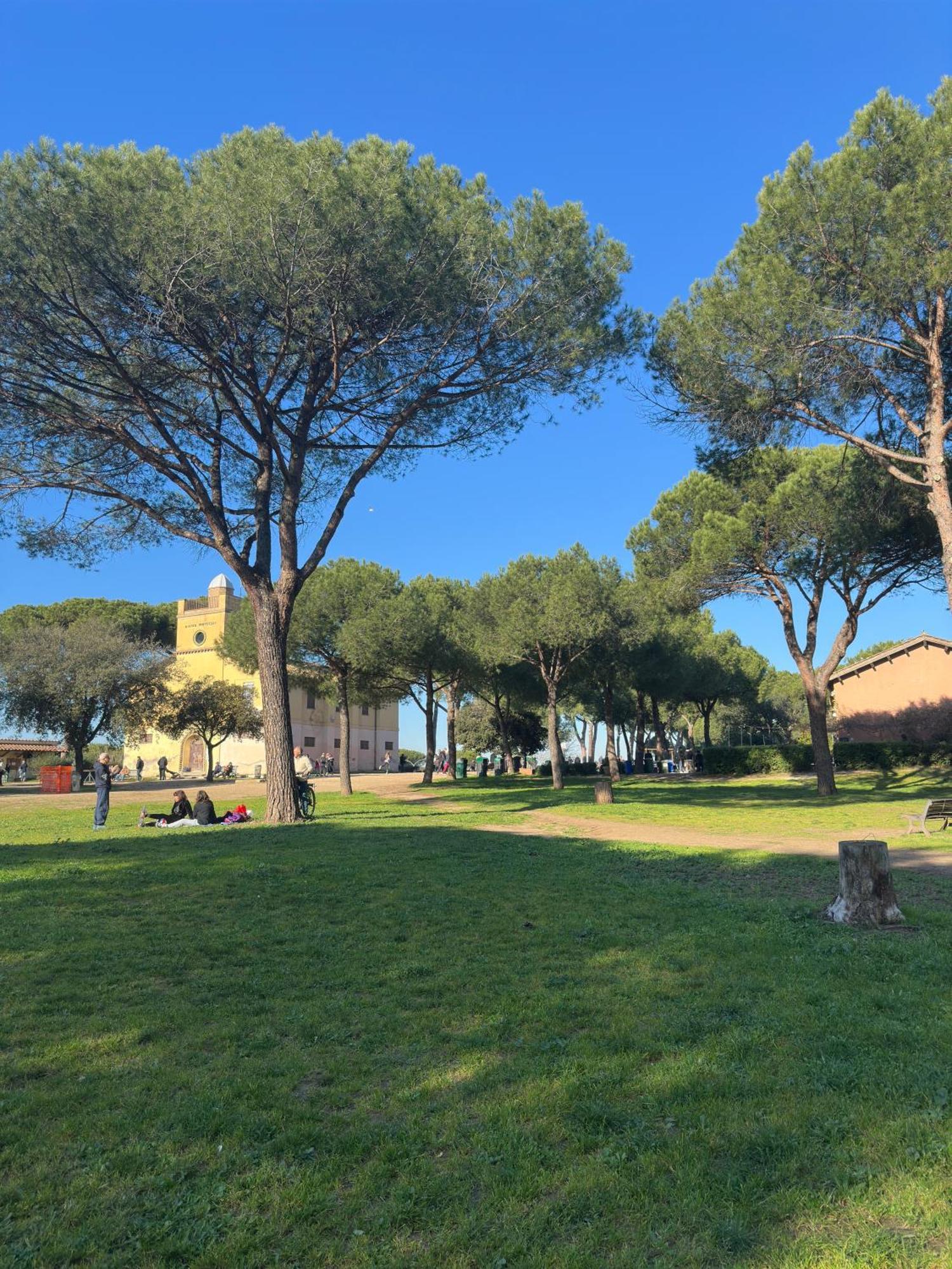Trastevere Gianicolense Casa Con Giardino Rome Luaran gambar